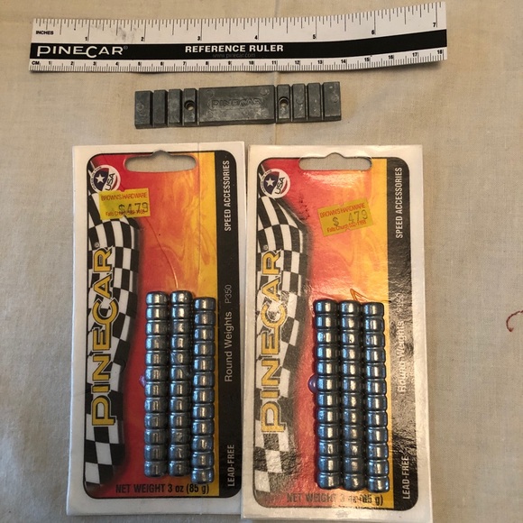 Pinecar Other - Pinewood derby car weights